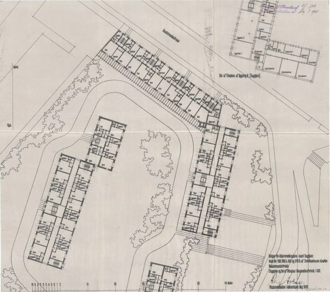 Voldboligerne, Christianshavn Situationsplan