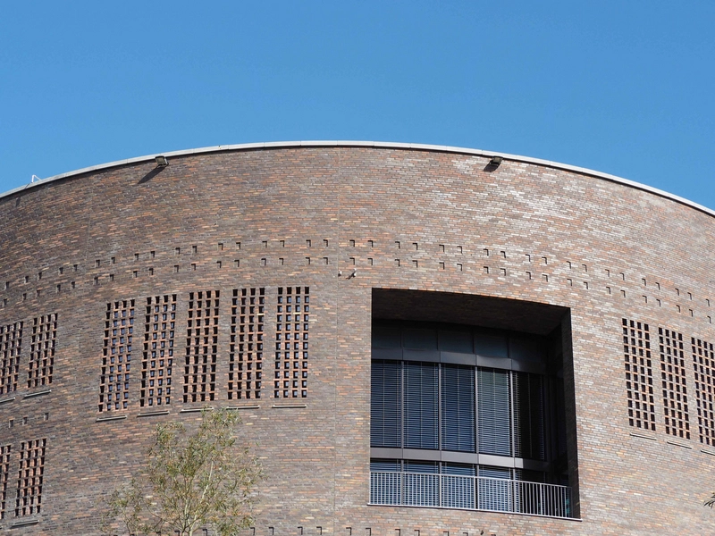 Trafiktårnet Vest Toppen af tårnet set fra vest