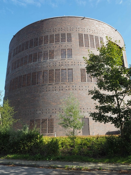 Trafiktårnet Vest Tårnet set fra vest fra Christian Winthers Vej