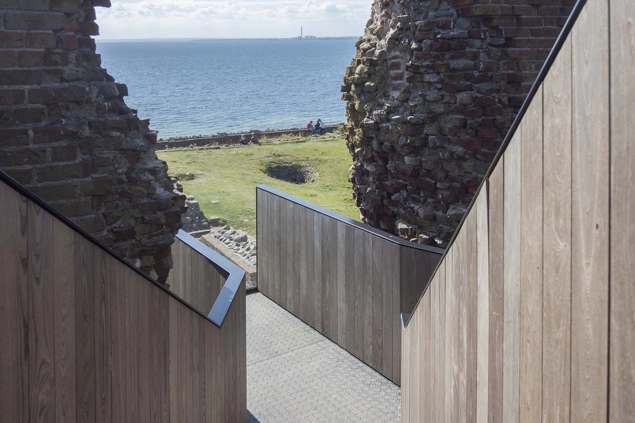 Kalø Slotsruin Udkigsplatform