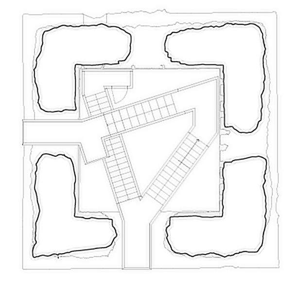 Kalø Slotsruin Plan