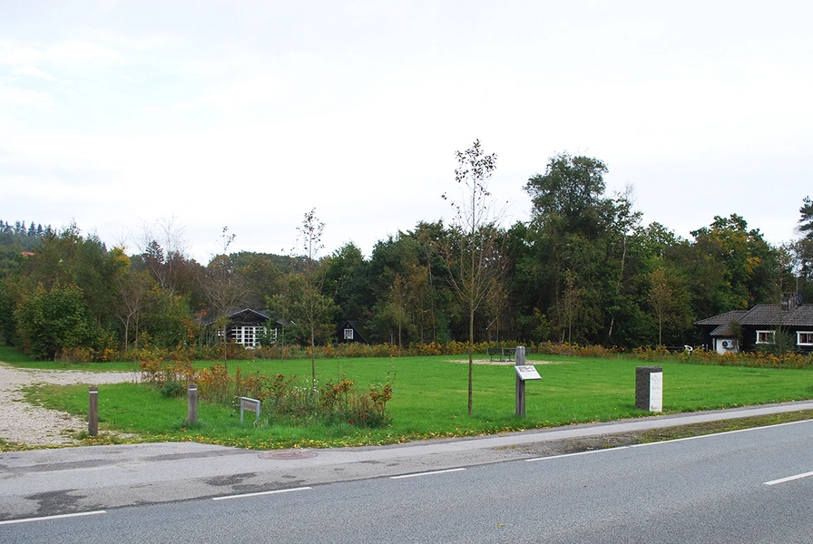 Femmøller Strand Vesttorvet afgrænser Den Kommercielle Akse mod nord.