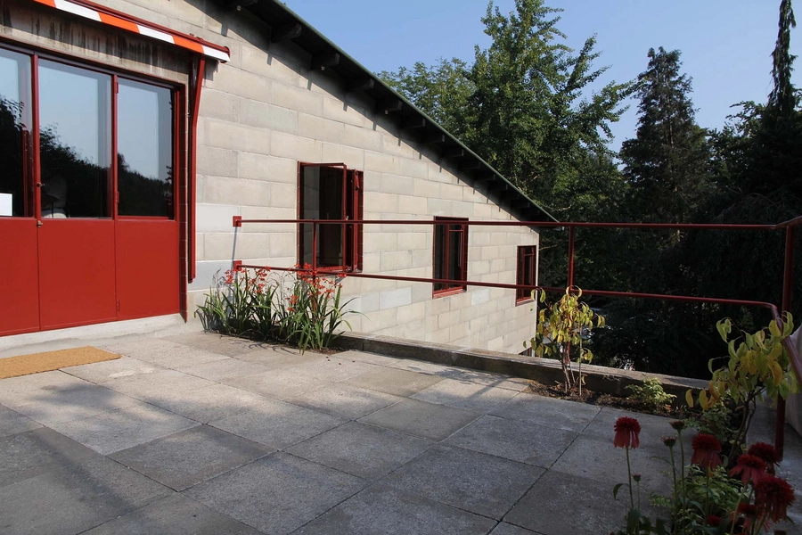 Poul Henningsens Hus - PHs eget hus Terrasse