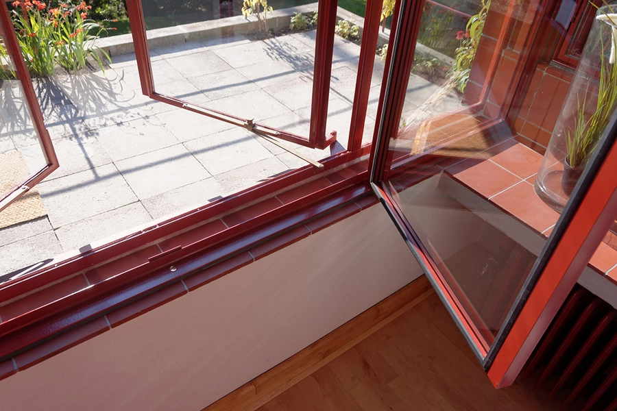 Poul Henningsens Hus - PHs eget hus Detalje - vindue