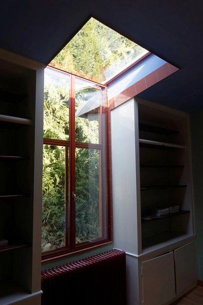 Poul Henningsens Hus - PHs eget hus Vindue bibliotek