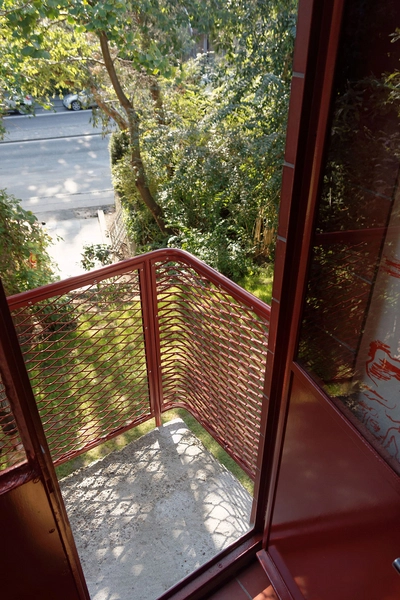 Poul Henningsens Hus - PHs eget hus Balkon