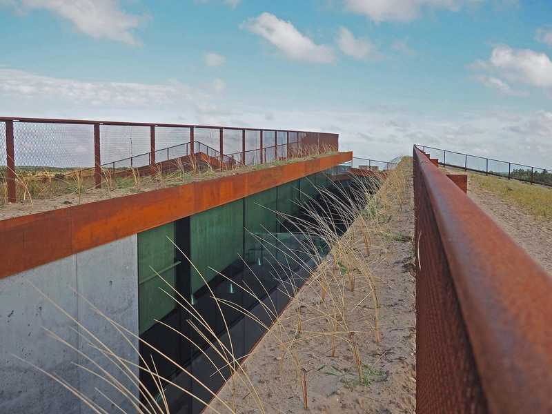 Tirpitz Museum Kig fra taget