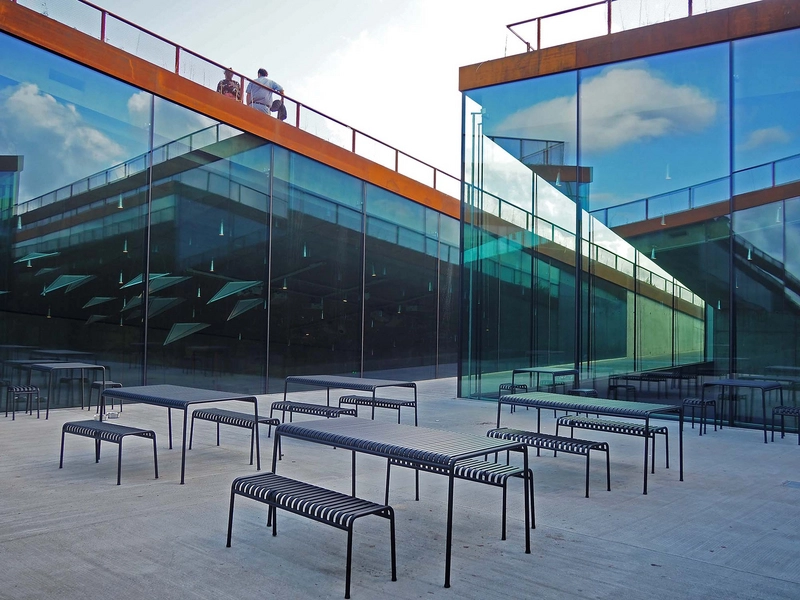 Tirpitz Museum Det centrale gårdrum