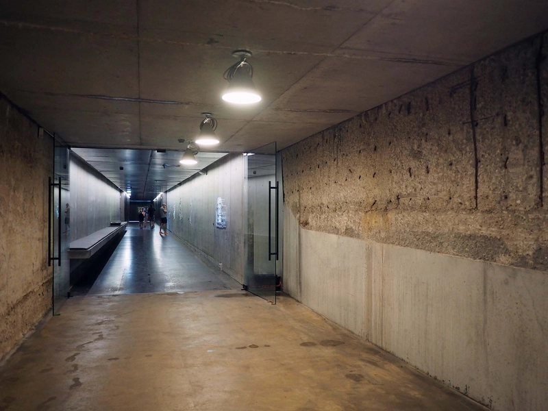 Tirpitz Museum Forbindelsesgang fra bunkeren