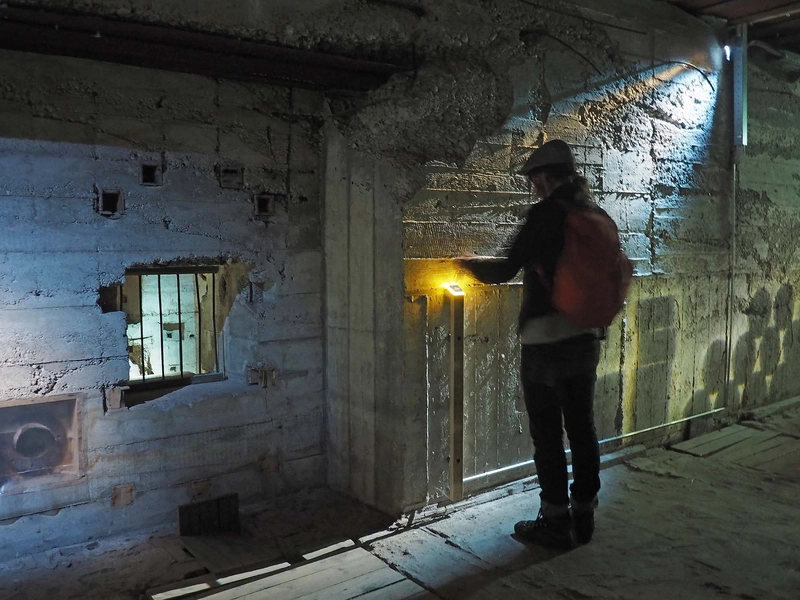 Tirpitz Museum Bunkeren, elektronisk infopost