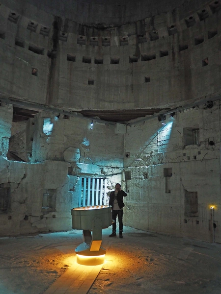 Tirpitz Museum Bunkerens centrale rum