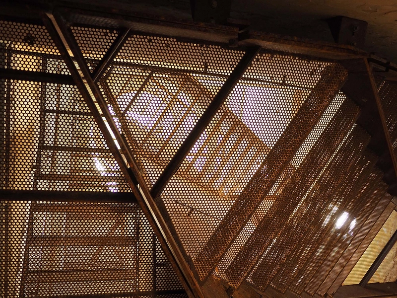 Rubjerg Knude Fyr Translucent trappe - Perforeret metal