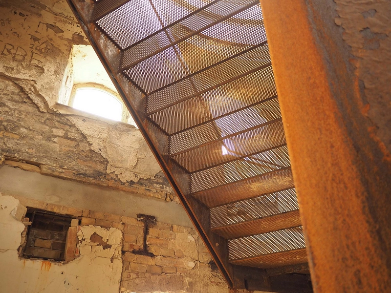 Rubjerg Knude Fyr Trappe - Materialitet