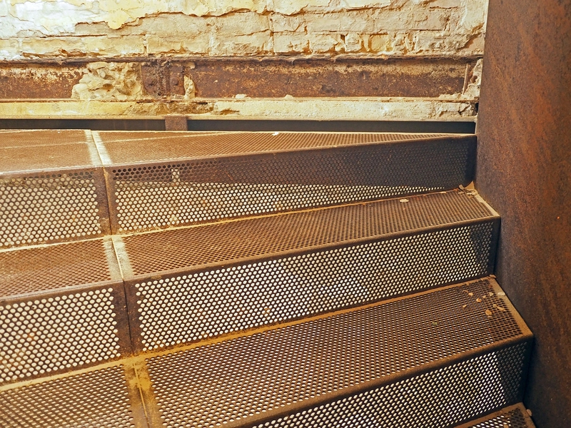 Rubjerg Knude Fyr Trappe - Materialitet - Nyt møder gammelt