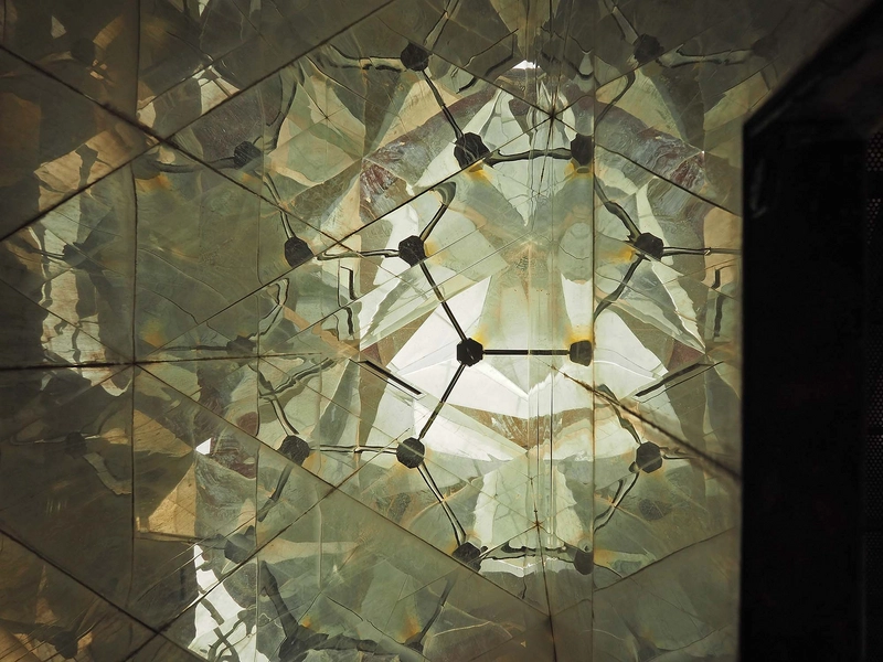 Rubjerg Knude Fyr Kalejdoskop - kig gennem luge midt i tårnet