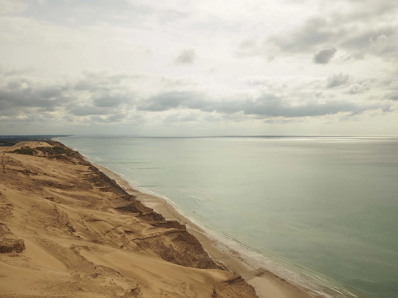 Rubjerg Knude Fyr Udsigt fra fyrtårnet