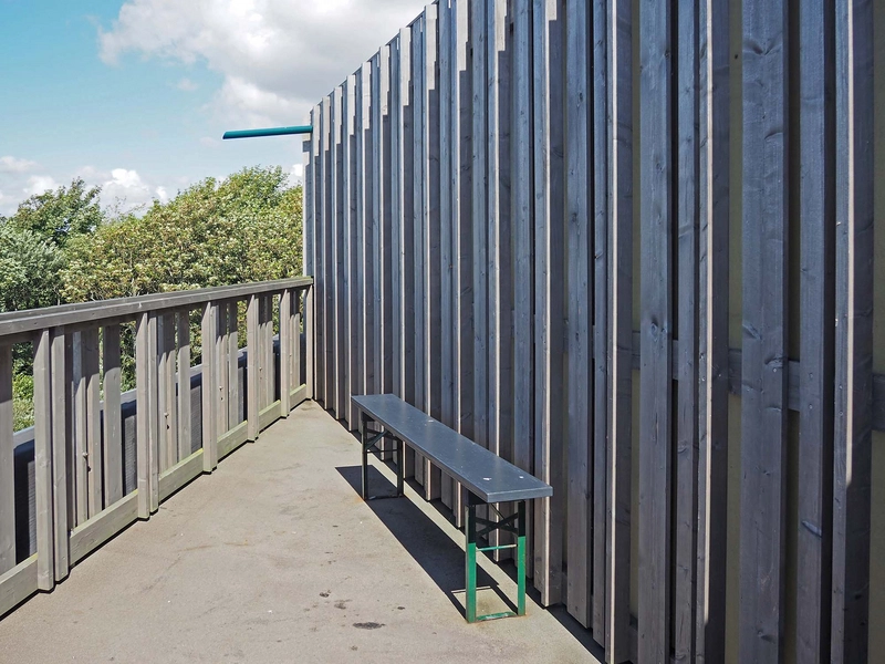 Skjern Å Arbejdende Pumpestationer Pumpestation Nord - Udsigtsplatform