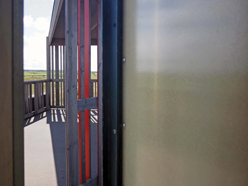 Skjern Å Arbejdende Pumpestationer Pumpestation Nord - Udsigtsplatform - Materialitet