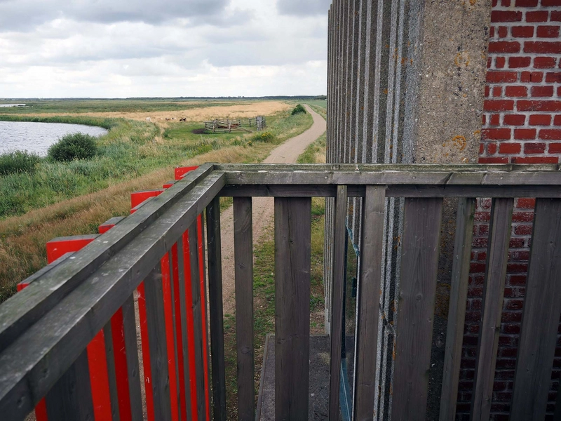 Skjern Å Arbejdende Pumpestationer Pumpestation Sydøst - Udsigtsplatform