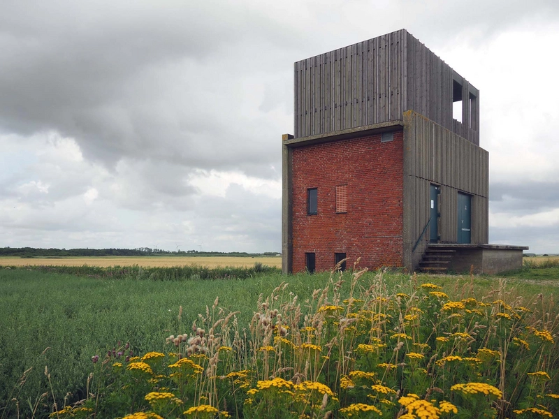 Skjern Å Arbejdende Pumpestationer Pumpestation Øst