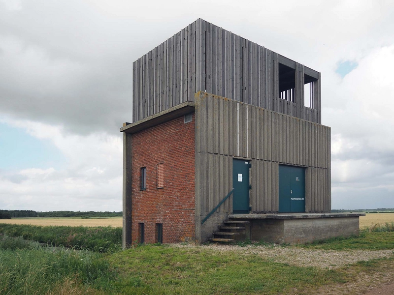Skjern Å Arbejdende Pumpestationer Pumpestation Øst