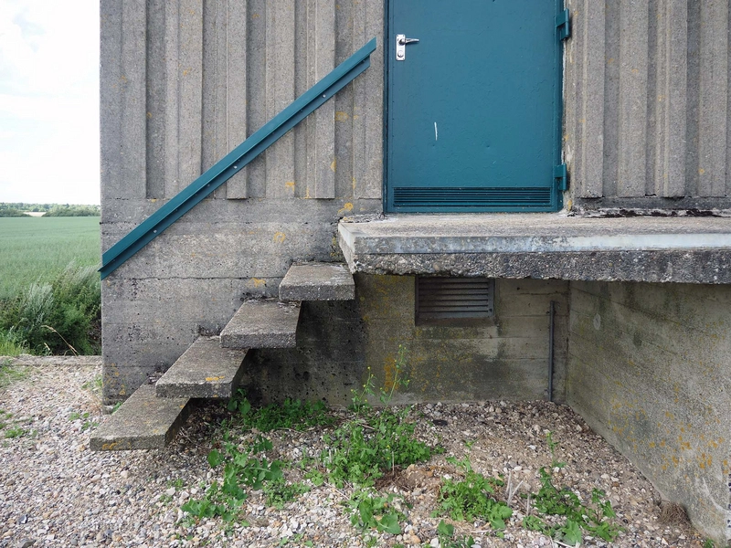Skjern Å Arbejdende Pumpestationer Pumpestation Øst - Detalje - Trappe