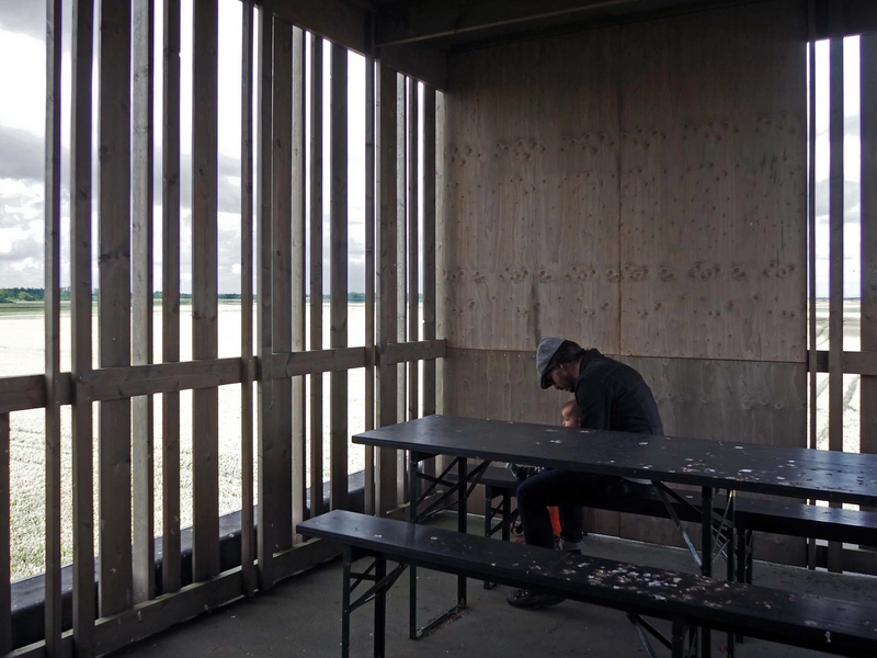 Skjern Å Arbejdende Pumpestationer Pumpestation Øst - Udsigtsplatform