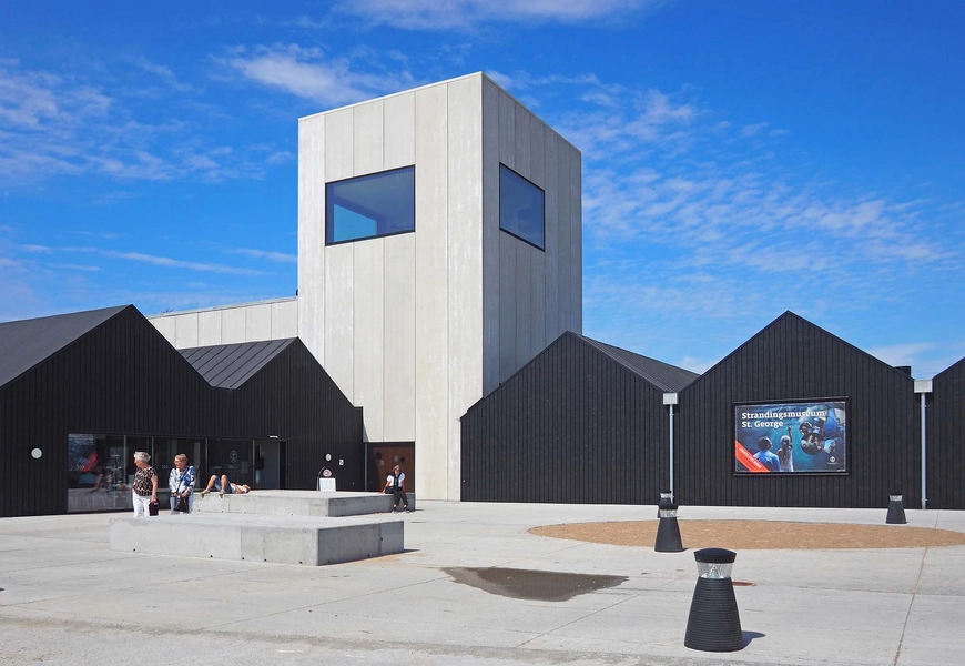 Strandingsmuseum St. George Total set fra syd-øst
