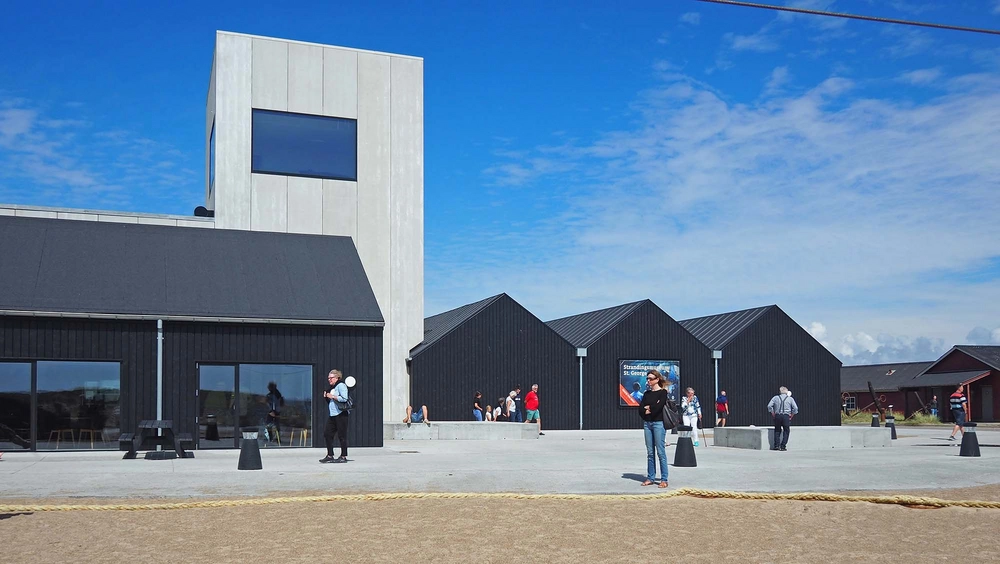 Strandingsmuseum St. George Total set fra syd-vest