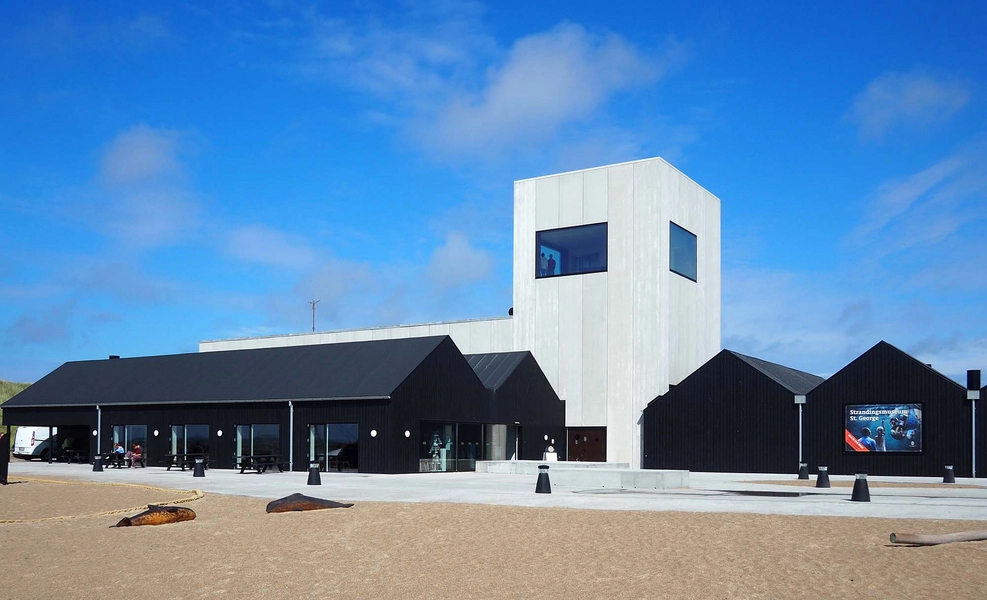 Strandingsmuseum St. George Total set fra syd-øst