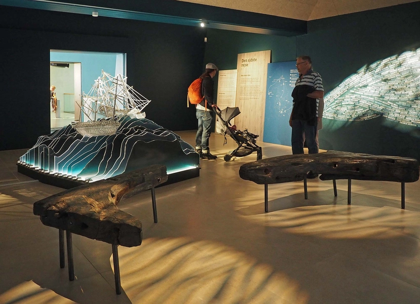 Strandingsmuseum St. George Udstilling