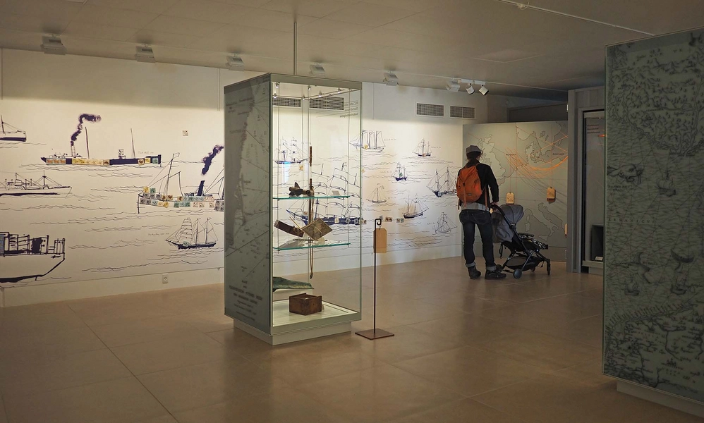 Strandingsmuseum St. George Udstilling