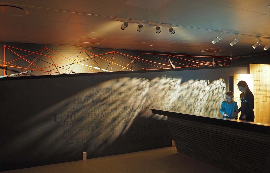 Strandingsmuseum St. George Udstilling