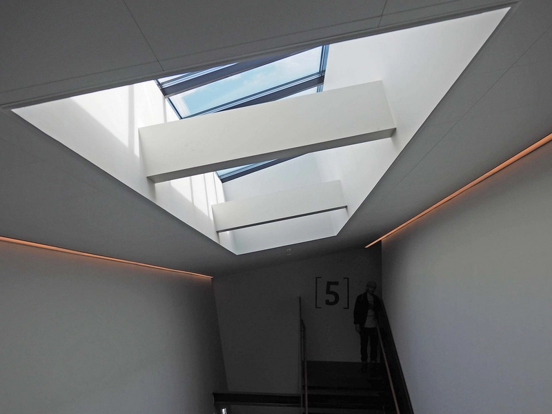 Strandingsmuseum St. George Trappehus - Forbindelse - Ovenlys