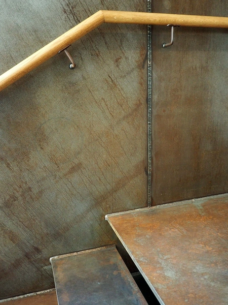 Strandingsmuseum St. George Trappehus - Detalje - Materialitet