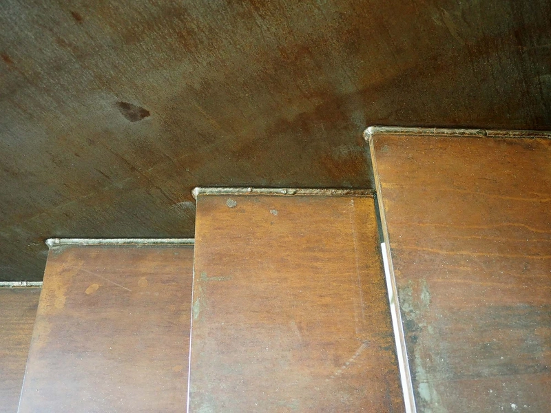 Strandingsmuseum St. George Trappehus - Detalje - Materialitet