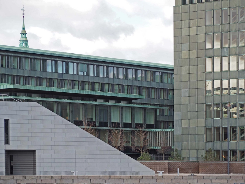 Tjæreborg - Ministerialbygningen Slotsholmsgade 12 Udsnit facader