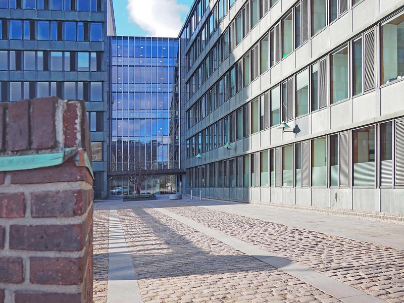 Tjæreborg - Ministerialbygningen Slotsholmsgade 12 Indgang mod øst