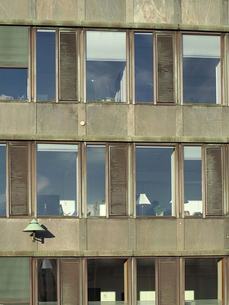 Tjæreborg - Ministerialbygningen Slotsholmsgade 12 Facadeudsnit