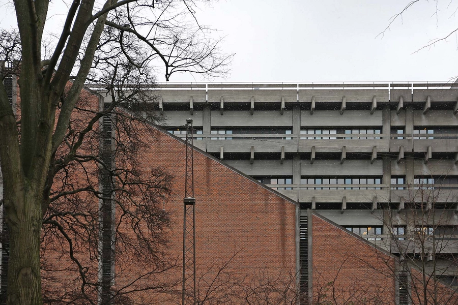 Panum Instituttet - Det Sundhedsvidenskabelige Fakultet Facadeudsnit - Facade mod Tagensvej