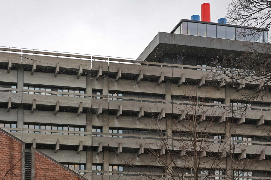 Panum Instituttet - Det Sundhedsvidenskabelige Fakultet Facadeudsnit - Facade mod Tagensvej