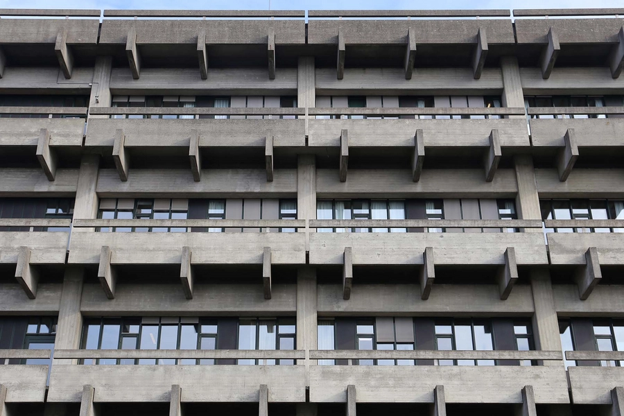 Panum Instituttet - Det Sundhedsvidenskabelige Fakultet Facadeudsnit