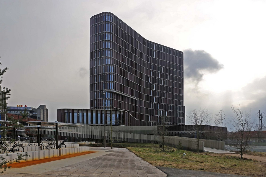 Mærsk Tårnet og SUND Naturpark Total, set fra nord-vest