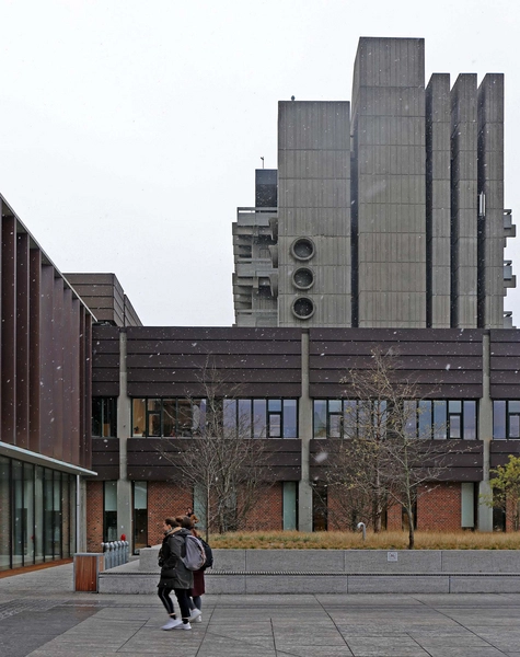 Mærsk Tårnet og SUND Naturpark Indgangssituation Mærsk Tårnet og Panum
