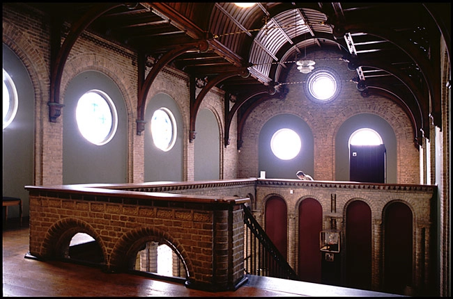Universitetsbiblioteket i Fiolstræde Trappebalkon