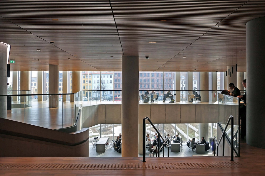 Mærsk Tårnet og SUND Naturpark Interiør - Studiepladser