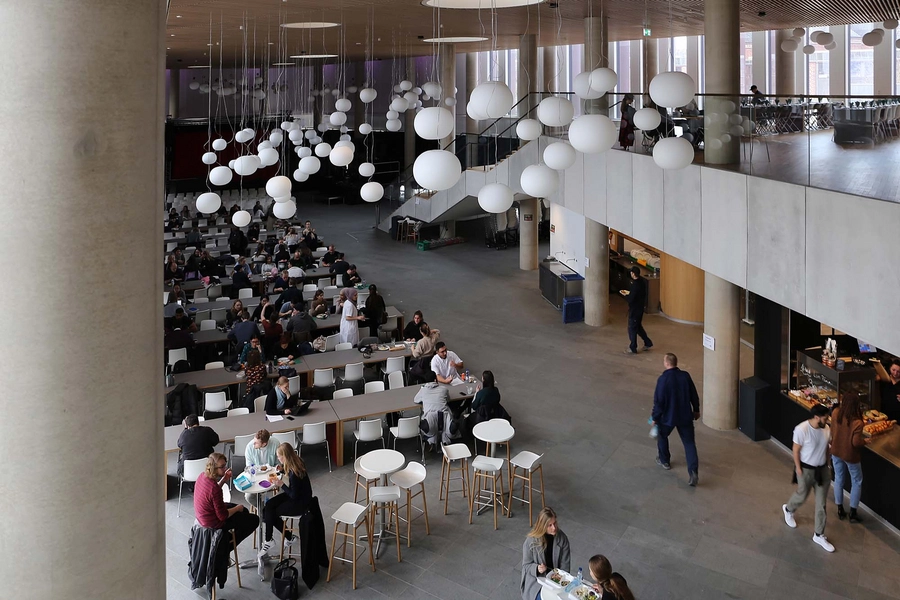 Mærsk Tårnet og SUND Naturpark Interiør - Kantine