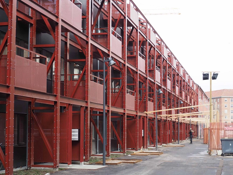 Montagehallen Østfacaden