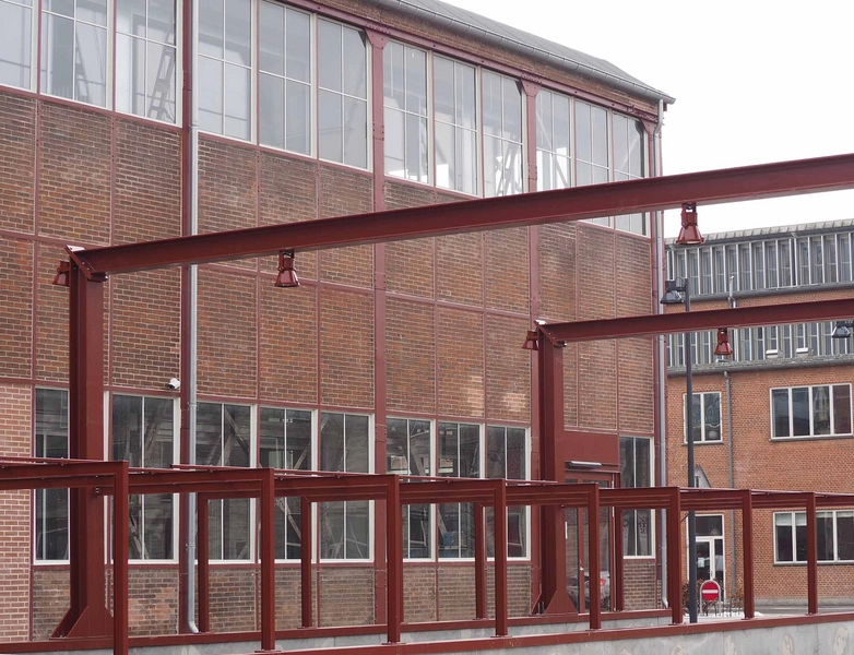 Montagehallen Den sydlige del fra nordvest