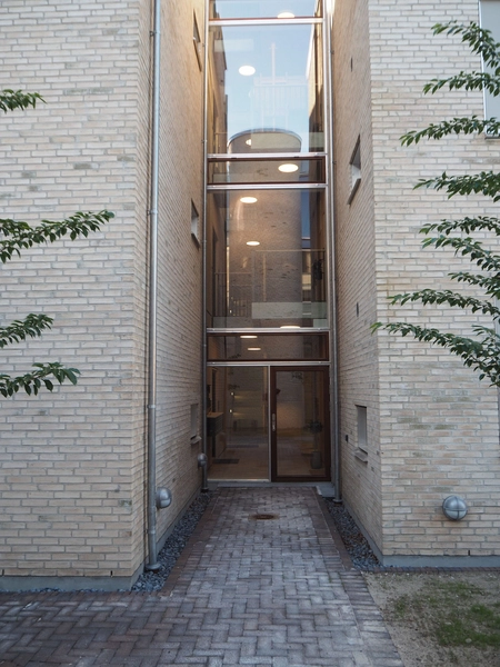 Diakonissestiftelsens Seniorboliger Indgangsparti